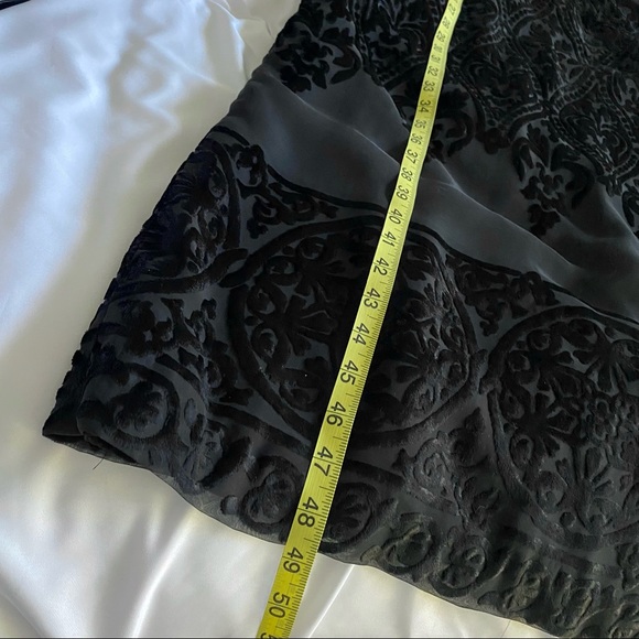 Vintage Carole Little Long Velvet Dress - Picture 4 of 10